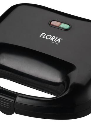 Сендвічниця тостер floria zln4304, 750w, black