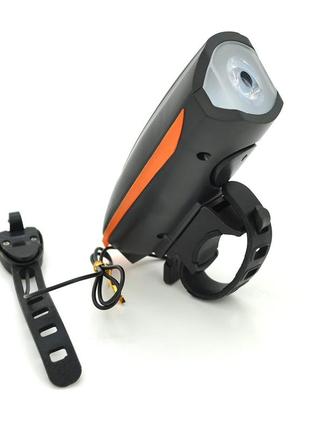 Ліхтарик велосипедний yt7588, 3 режими, вбудований акумулятор,...