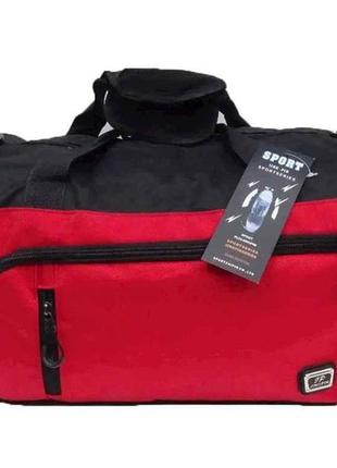 Спортивна сумка 42*26*20см №2572 серії premium 810 червоний тм...
