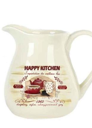 Глечик 1л 2234-11/1 happy kitchen (h-14см) тм snt