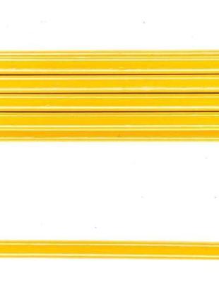 Комплект жовтих овальних олівців по склу 175мм 12шт/уп 14b802 ...