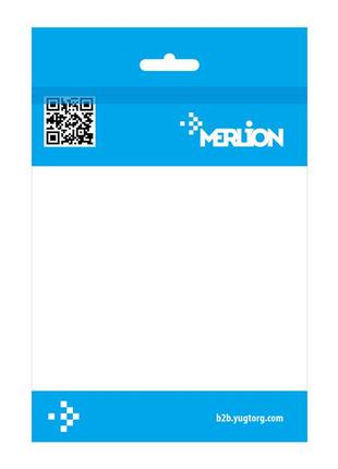 Пакет рекламний для товару merlion 200*150*60 zip lock, ціна з...