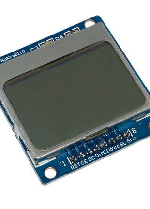 LCD NOKIA 5110 84 x 48 точек контроллер PCD8544