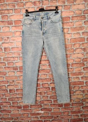 Плотные зауженые джинсы h&m denim