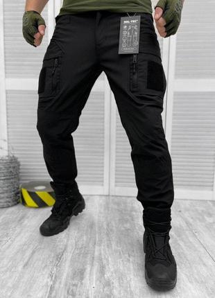 Штани зимові Mil-Tec Softshell Assault black оригінал 28-1!