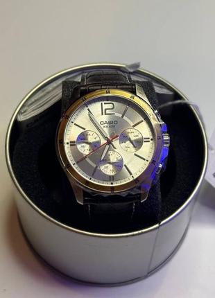 Классические мужские часы casio collection mtp-1374l-7a (ориги...