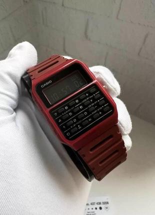 Уникальные часы casio калькулятор ca-53wf-4b (оригинал)