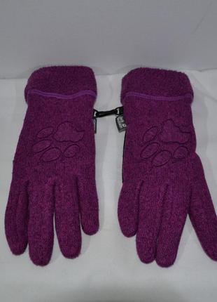 Перчатки рукавички jack wolfskin ladies gloves