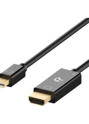 Позолочений міні-адаптер кабелю DP-HDMI Rankie, — HDMI HDTV, ч...