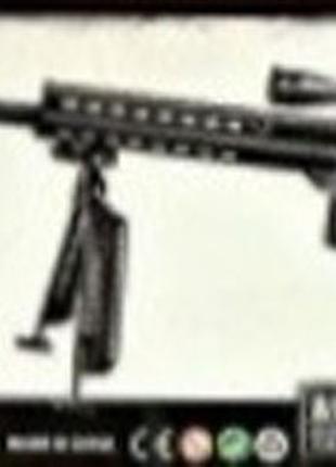 Снайперська гвинтівка дитяча з оптичним прицілом на кульках 6 мм