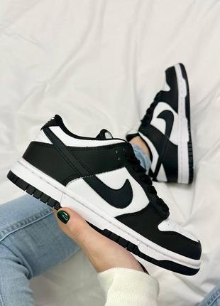 Nike dunk white black