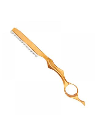 Филировочная опасная бритва Barber Razor в наборе с лезвием уп...