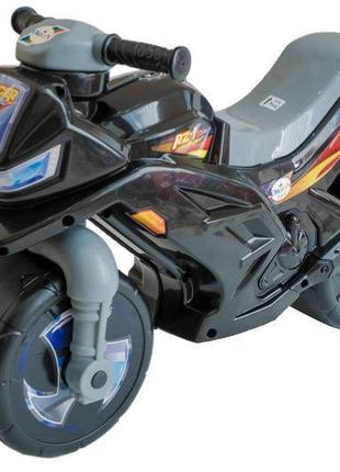 Детская каталка толокар Мотоцикл черный 501 ORION