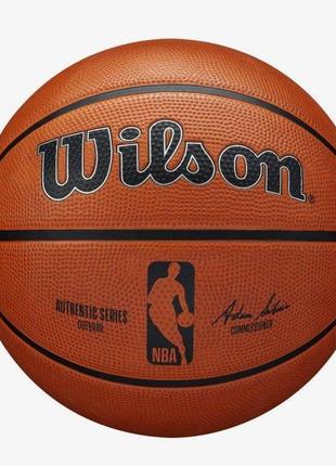 Мяч баскетбольный Wilson NBA Authentic Series Outdoor 285 р. 7...