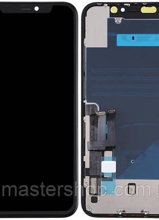 Дисплей iPhone 11 тачскрин модуль чорний TFT ZY a-Si