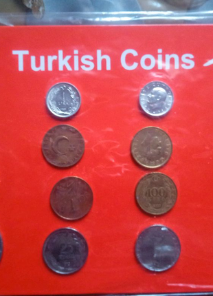 Монеты турции