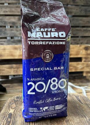 Кава mauro caffe special bar в зернах 1 кг