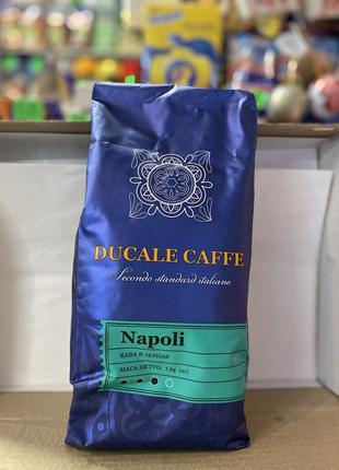 Кава в зернах ducale caffe napoli 1 кг