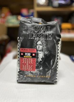 Кофе в зернах royal taste peru 500 гр