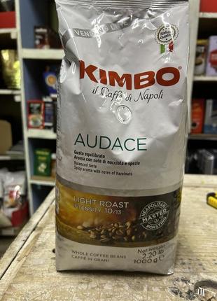 Кава в зернах kimbo espresso vending audace 1 кг італія