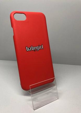 Чехол-накладка для iPhone 7 Red