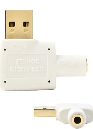 Перехідник для навушників USB to 3.5mm
