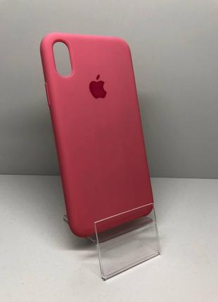 Чехол Silicone Case для iPhone X/XS Pink Sand