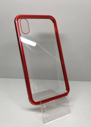 Чехол (Magnet Case) для iPhone X Red