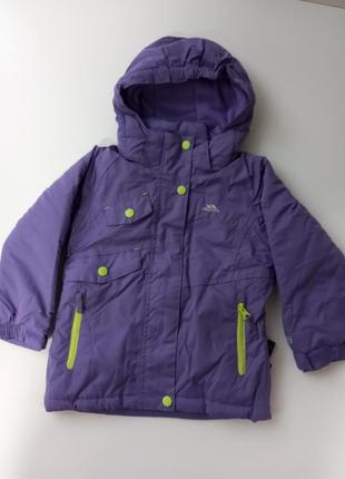 Горнолыжная куртка для девочки trespass 5000мм. на рост 92/98см.