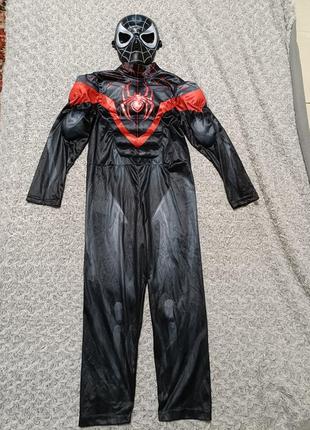 Карнавальний костюм людина павук моралес чорний 5-6 років