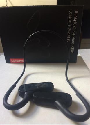 Спорт навушники с микрофоном Lenovo ThinkPlus XE06