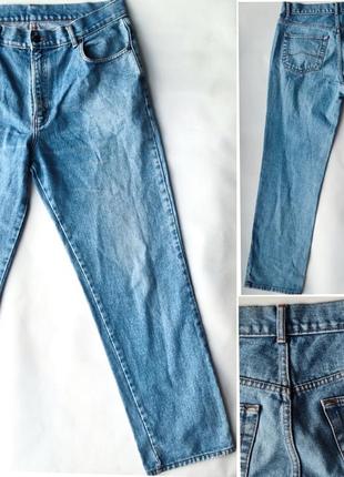 Винтажные джинсы с высокой посадкой