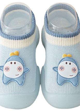 Шкарпетки-тапочки для малюків з не ковзачою підошвою розмір 21