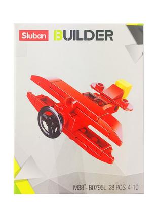 Дитячий конструктор Транспорт SLUBAN M38-B0795, транспорт, фіг...