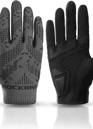 Повнопалі рукавички ROCKBROS S255 Чорний