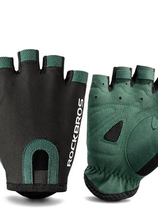 Беспалые перчатки ROCKBROS S260 Черный
