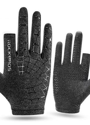 Полнопалые перчатки ROCKBROS S202-1B Черный