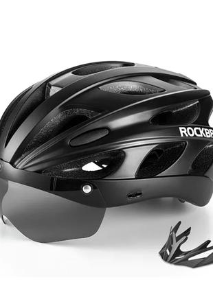 Вело шлем с визором ROCKBROS TT-16 (57-62 см) In-Mold