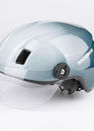 Вело шлем с визором ROCKBROS MT-095 (58-62 см) In-Mold