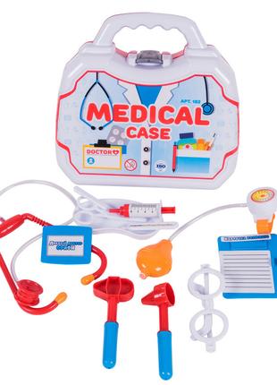 Набор детский медицинский игрушечный 12 в 1 в чемоданчике Orio...