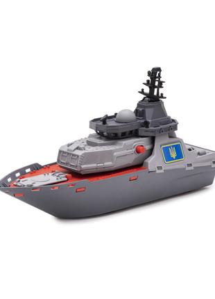 Іграшка Яхта Човен З Механізмом Стрільби Orion "Корвет Кортик"