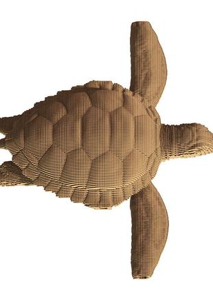 3D Пазл Картонный Cartonic Черепаха 240 деталей