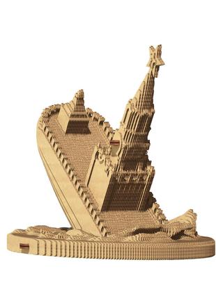 3D Пазл Картонный Cartonic Военный корабль ВСЕ 100 деталей