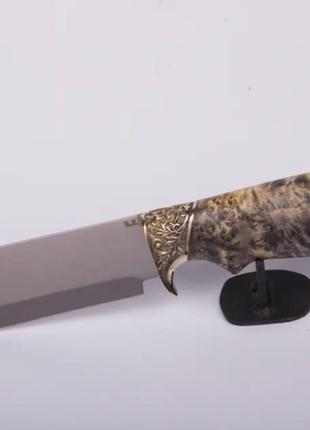Нож подарочный ручной работы "Морж-1", сталь 50Х14МФ