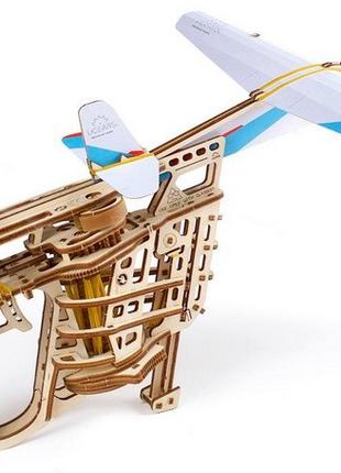 Механический 3D деревянный конструктор Ugears «Запускатель сам...