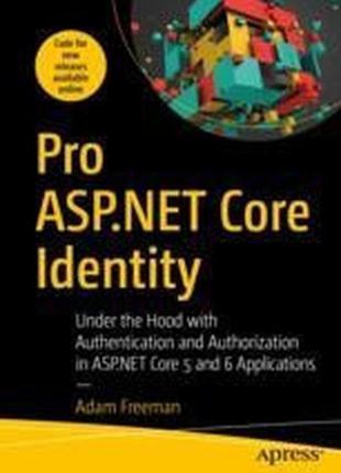 Pro asp.net core identity, adam freeman