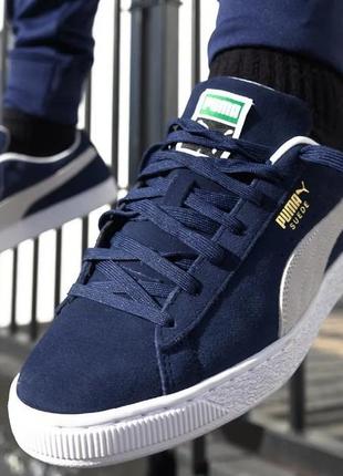 Кросовки puma suede classic xxi  (eur -37)унисекс