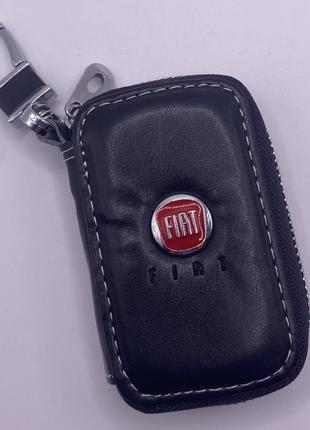 Брелок Ключница с логотипом фиат , чехол для ключа авто Fiat