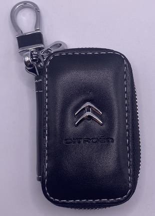 Брелок Ключница с логотипом ситроен , чехол для ключа авто Cit...