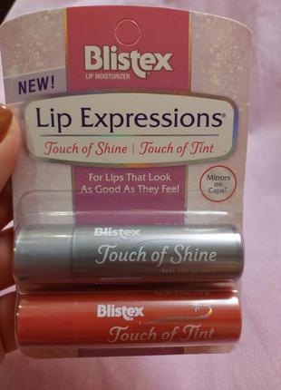 Blistex lip expressions, зволожувальний крем для губ, блиск/ в...